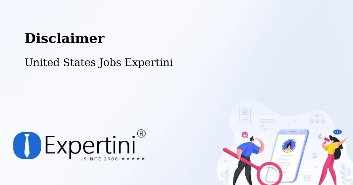 Disclaimer – Apache Junction - United States Jobs Expertini
