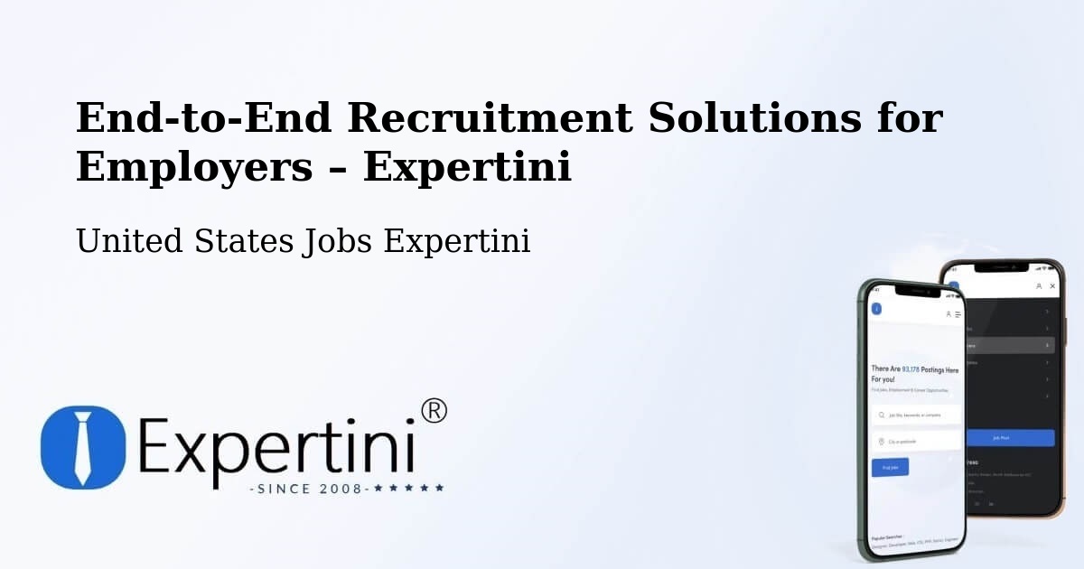 Recruitment Solutions for Employers – Apache Junction - Apache Junction, United States Jobs Expertini